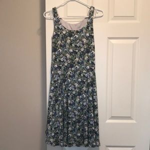 Uniqlo Floral Sleeveless Bra Dress